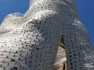 Mycelium-based building bricks
