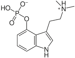 psilocybin molecular structure is similar to that of serotonin